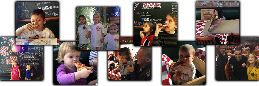 Slideshow graphic: Photos of kids at Rocco's